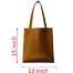 Tote Bag With Long Handle And Zipper image
