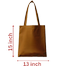Tote Bag With Long Handle And Zipper image