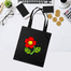 Tote Canvas Hand Shoulder Carry Bag For Women With Zipper And Pocket BF-048 image