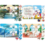 Town Store Islamic Series - 24 Pieces Jigsaw Puzzles Duplex Paper Board for Kids Educational Brain Teaser Boards Toys (4 Packs) image