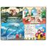 Town Store Islamic Series - 24 Pieces Jigsaw Puzzles Duplex Paper Board for Kids Educational Brain Teaser Boards Toys (4 Packs) image