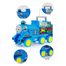 Toy Train Cartoon Cartoon Train Alloy Music Storage Car image