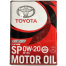 Toyota Motor Oil 0W-20 4L image