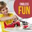 Toysery Bump and Go Helicopter Toy with Lights, Sounds - Great Gift for Kids (Any Colour). image