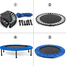 Trampoline 45 inch - Black and Blue image