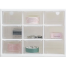 Transparent Clear 6-compartment Desktop Storage Box for Cosmetics, Stationery, Jewelry image