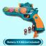 Transparent Electric Toy Gear Gun For Kids With Light and Sound (gun_gear_921b_ran) image