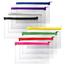 Transparent Exam Pencil Pouch Assorted image