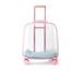 Transparent Pet Cat Kitten Puppy Dog Luggage Trolley Carrier image