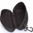 Travel Portable Hard Zipper Case Box Eye Glasses Sunglasses Bag With Carabiner Hook image