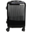 Travello Royal Zipper Luggage 20 Inch Black image