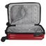 Travello Royal Zipper Luggage 20 Inch Dark Red image