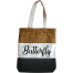 Trendy Canvas Tote Bag With Zipper image