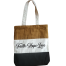 Trendy Canvas Tote Bag With Zipper image