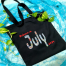 Trendy Canvas Tote Bag With Zipper For Man And Women image