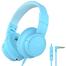 Tribit Starlet 01 Kids Headphones Wired with Microphone-Blue image