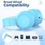 Tribit Starlet 01 Kids Headphones Wired with Microphone-Blue image
