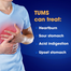 Tums Ultra Strength 1000 Peppermint Antacid Chewable - 72 Tablets image