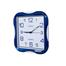 Turban SQ Curve Wall Clock-Blue image