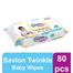 Twinkle Baby Wipes Pouch 80 pcs (New) image