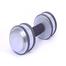 Two Pieces Rubber Dumbbell Set - 10kg - Silver image