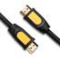 UGREEN 10129 HDMI Round Cable 2m (Yellow/Black) image