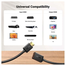 UGREEN 10145 HDMI Male to Female Cable 3m (Black) HD107 image