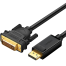 UGREEN 10221 DP Male to DVI Male Cable 2m (Black) DP103 image