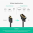 UGREEN 10221 DP Male to DVI Male Cable 2m (Black) DP103 image