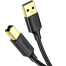 UGREEN 10352 USB 2.0 AM to BM Print Cable 5m (Black) US135 image