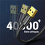 UGREEN 10370 USB-A 3.0 Male to Male Cable 1m (Black) US128 image