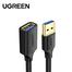 UGREEN 10373 USB 3 Extension Male Cable 2m (Black) image