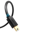 UGREEN 10385 USB 2.0 A Male to Mini 5 Pin Male Cable 1.5m (Black) US132 image