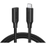 UGREEN 10387 USB-C/M to USB-C/F Gen2 5A Extension Cable 1m (Black)#US353 image