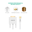 UGREEN 10405 Mini DP to DVI Converter Cable 2m (White) image
