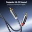 UGREEN 10518 2RCA Male to 2RCA Male Cable 2m (Black) AV104 image