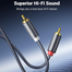 UGREEN 10520 2RCA Male to 2RCA Male Cable 5m (Black) AV104 image