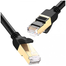 UGREEN 11229 Cat 7 F/FTP Lan Cable 0.5m (Black) NW107 image
