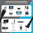 UGREEN 11273 Cat 7 F/FTP Lan Cable 10m (Black) NW107 image