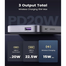 UGREEN 15086 10000mAh Foldable Kickstand Magnetic Power Bank Grey PB206 image