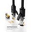 UGREEN 20162 Cat 6 U/UTP Lan Cable 5m (Black) NW102 image