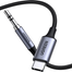 UGREEN 20192 USB-C Male to 3.5mm Male Audio Cable with Chip 1m CM450 image