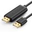 UGREEN 20233 USB 2.0 Data Link Cable 2m (Black) image