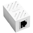UGREEN 20390 RJ45 Network Keystone Jack Inline Coupler Female to Female 1pcs (Black) NW114 image