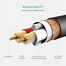 UGREEN 20712 Cannon Male to Female Microphone Extension Audio Cable 5m (Black) AV130 image