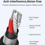 UGREEN 20714 Cannon Male to Female Microphone Extension Audio Cable 10m (Black) AV130 image
