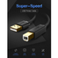 UGREEN 20847 USB 2.0 AM to BM Print Cable 2m (Black) US135