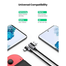 UGREEN 20857 Right Angle USB-A to USB-C Cable 2m (Space Gray) US176 image