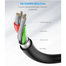 UGREEN 20884 USB 3.0 A Male to Type C Male Cable Nickel Plating 2m (black) US184 image