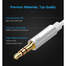 UGREEN 20897 3.5mm Female to 2 Male Audio Cable ABS Case (White) AV140 image
